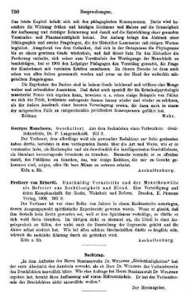 750, Georges Manolescu, Gescheitert. Aus dem Seelenleben einer Verbrechers
