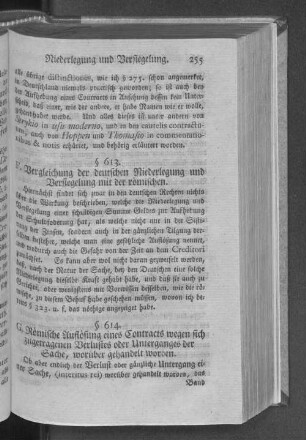 F. Vergleichung der deutschen Niederlegung und Versiegelung mit der römischen.