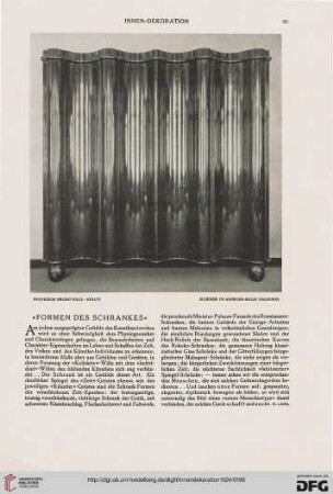 35: Formen des Schrankes