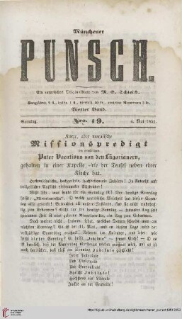 Nro. 19 (4. Mai 1851)