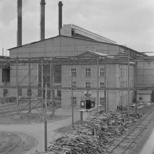 Die Leninhütte der Industriestadt Dimitrowgrad. Außenansicht