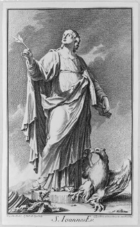 S. Johannes Ev. (nach einer Statue der Hofkirche)