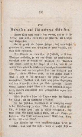 333-336 Gedanken aus Lichtenbergs Schriften