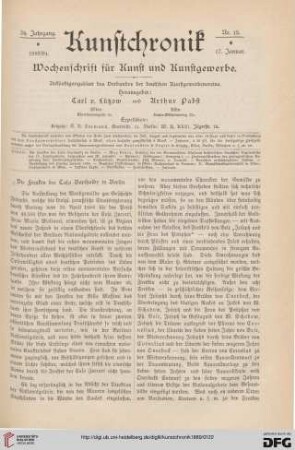 Heft 15 (17. Januar 1889)