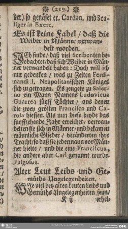 Alter Leut Leibs und Gemüths Ungelegenheiten