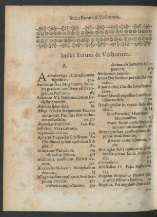Index Locorum Scripturae sacrae in hoc opere fusius explicatorum.