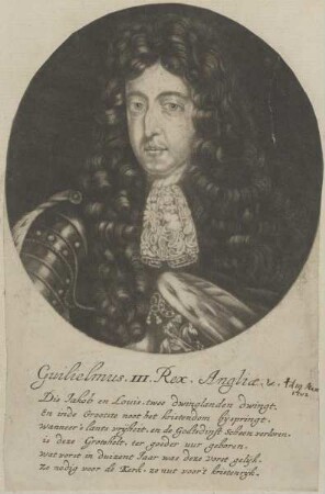 Bildnis des Guilielmus III., König von England
