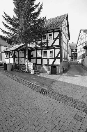 Fachwerkhaus; Wartenberg, Pfarrgasse 13