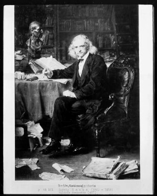 Bildnis des Historikers Theodor Mommsen