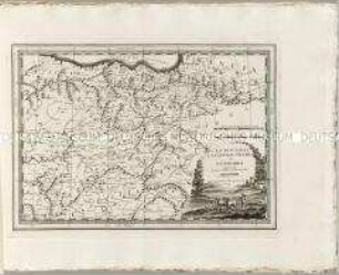 Nuovo Atlante Geografico Universale: La Biscaglia La Castilia Vecchia e La Navarra
