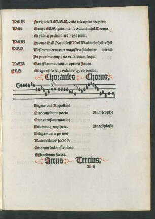Choraules Chorus.
