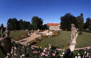 Blankenburg am Harz - Park am Unteren Schloß : Park am Unteren Schloß. Aufgenommen in Blankenburg am Harz