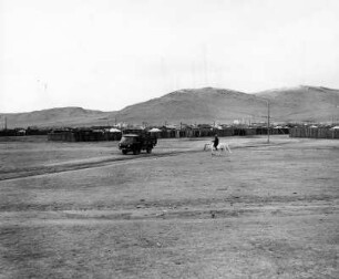Mongolische Volksrepublik 1979. Steppensiedlung Chudjirt