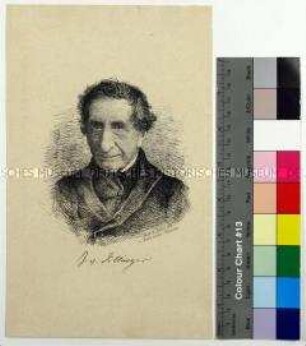 Porträt des Theologen und Kirchenhistorikers Ignaz von Döllinger