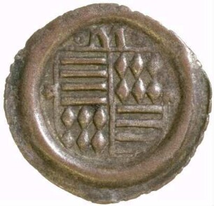Münze, Hohlpfennig, um 1512