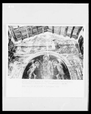 Wandmalerei: Szenen aus dem Leben Christi und Marias