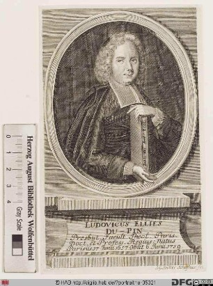 Bildnis Louis-Élie Du Pin