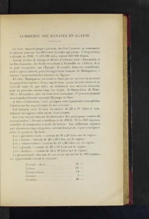 Commerce Des Bananes En Égypte.