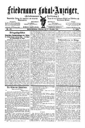 Nr. 303, 29.12.1914