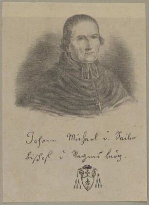 Bildnis des Johann Michael v. Sailer