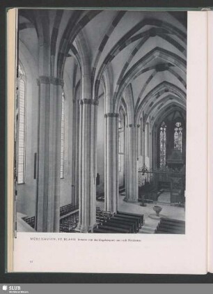 Mühlhausen, St. Blasii. Inneres