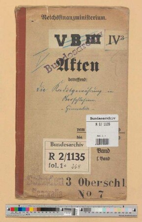 Kreditgewährung in Oberschlesien