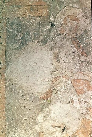 Ostwand: Gastmahl des Herodes, Enthauptung Johannes des Täufers