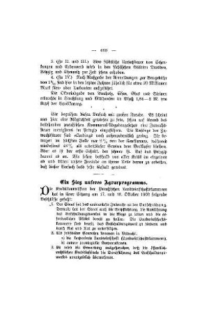 Ein Sieg unseres Agrarprogramms