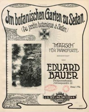 Im botanischen Garten zu Sedan : Marsch ; für Pianoforte