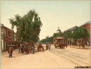 Hauptstraße in Tokio