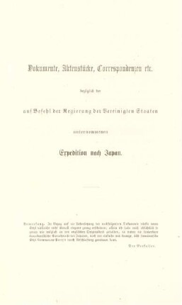 Dokumente, Aktenstücke, Correspondenzen etc.