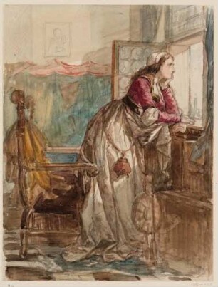 Edelfräulein am Fenster