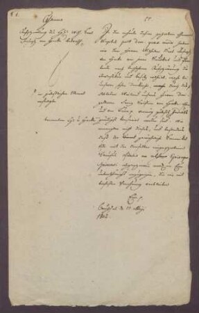 Aufschwörung des Wilhelm Karl Joseph von Hacke.