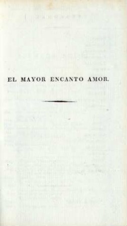 El mayor encanto amor