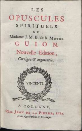 Les opuscules spirituels