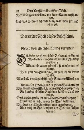 Der dritte Theil dieses Büchleins.