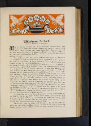 Wilhelmine Seebach