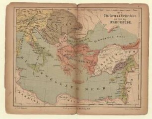 Süd-Europa & Vorder-Asien zur Zeit der Kreuzzüge