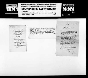Materialsammlung für eine Neubearbeitung der OAB