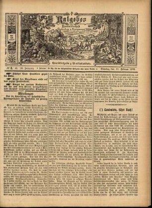 Ausgabe vom Sonntag, den 11. Februar 1906.