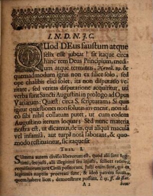 Disp. inaug. de iure et legitimatione spuriorum