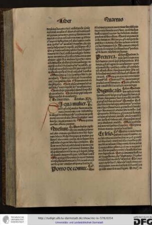 Si qua mulier. Casus Dicitur hoc quod si aliqua mulier fuerit machinata in mortem viri et vir defendendo se aliquem de insidiatoribus occiderit vir post mortem uxoria cum alia contrahere potest mulier autem sune spe coniugii penitere debet.