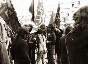 Demonstration für das Georg-von-Rauch-Haus