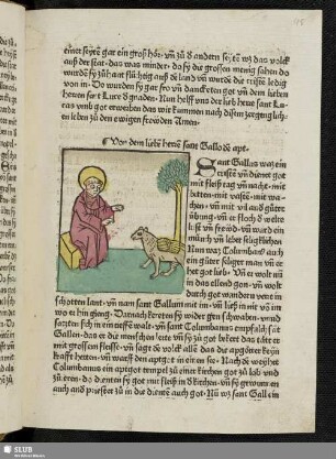 Von dem lieben herren sant Gallo den apt