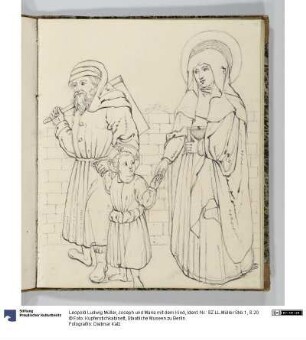 Joseph und Maria mit dem Kind