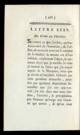 Lettre XXXV.
