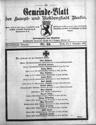 1917,35: Nr. 35, 2. September 1917