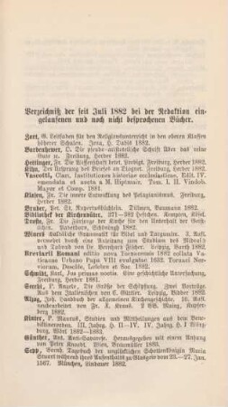 356a-c Bücherverzeichnis