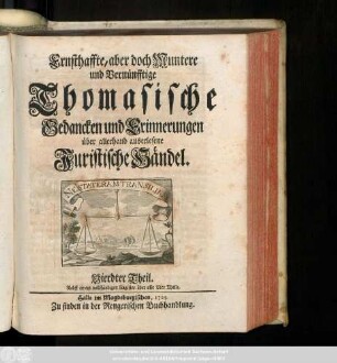 Theil 4: Nebst einem vollständigen Register über alle Vier Theile