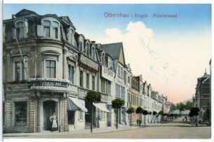 Olbernhau. Albertstraße